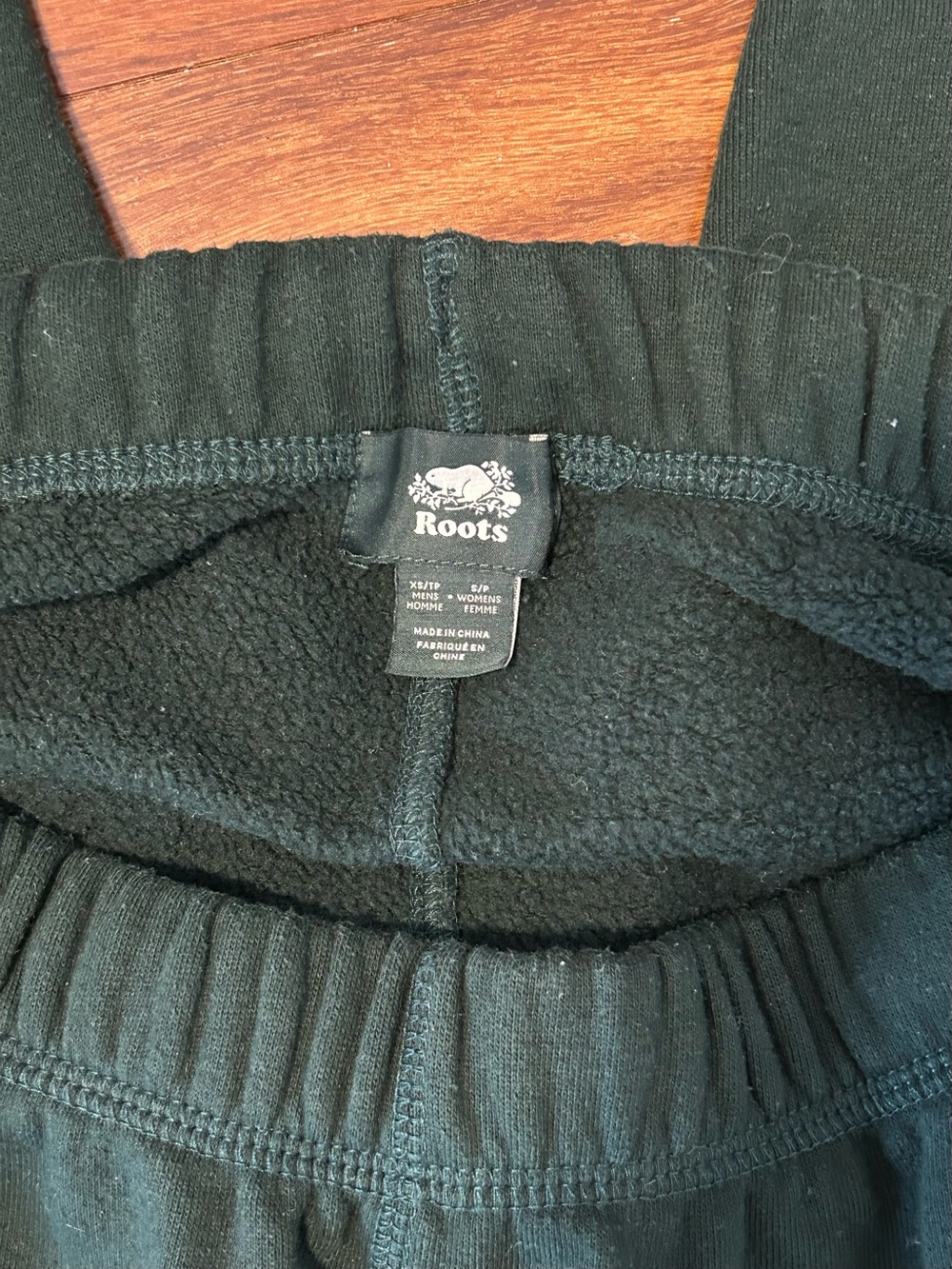 Roots Forest Green Logo Sweatpants - Picture 2 of 2
